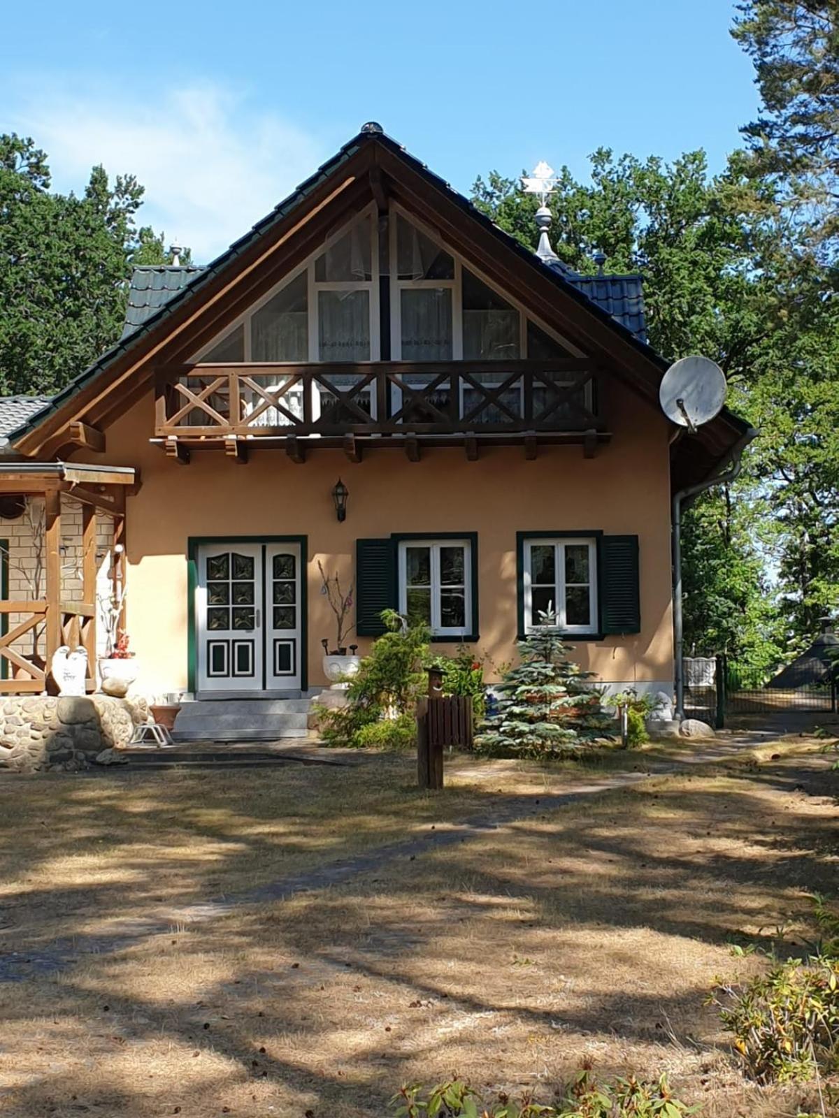 Ferienwohnung Habicht Villa-Paelitzsee Grosszerlang Eksteriør bilde